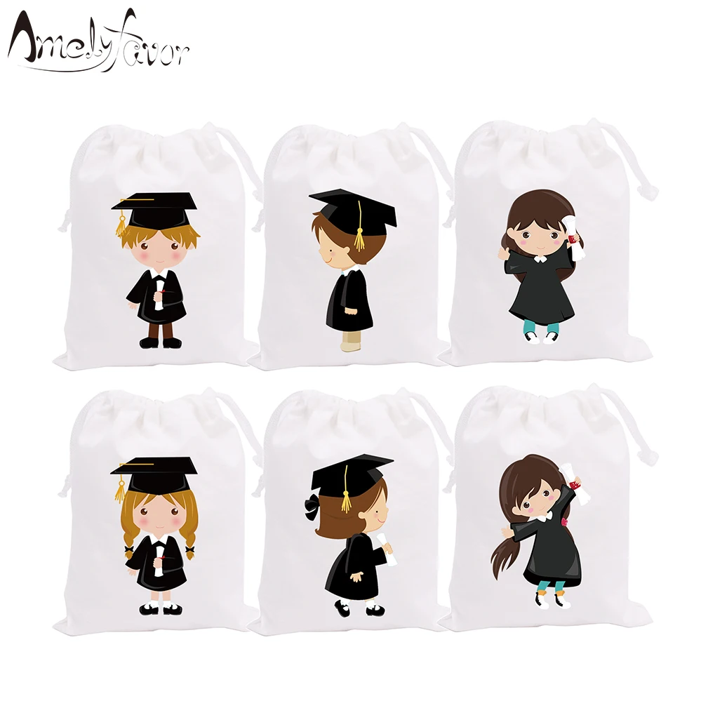 

Graduation Theme Favor Bags Graduates Candy Bags Gifts Bags Kids Birthday Party Decor Graduation Party Supplies Custom-made