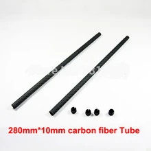 10 мм углеродного tube kit 10 мм углеродная трубка Волокно Таро RC 650 680 Запчасти DIY Drone Kit Квадрокоптер Quadcopter рамки Квадрокоптеры