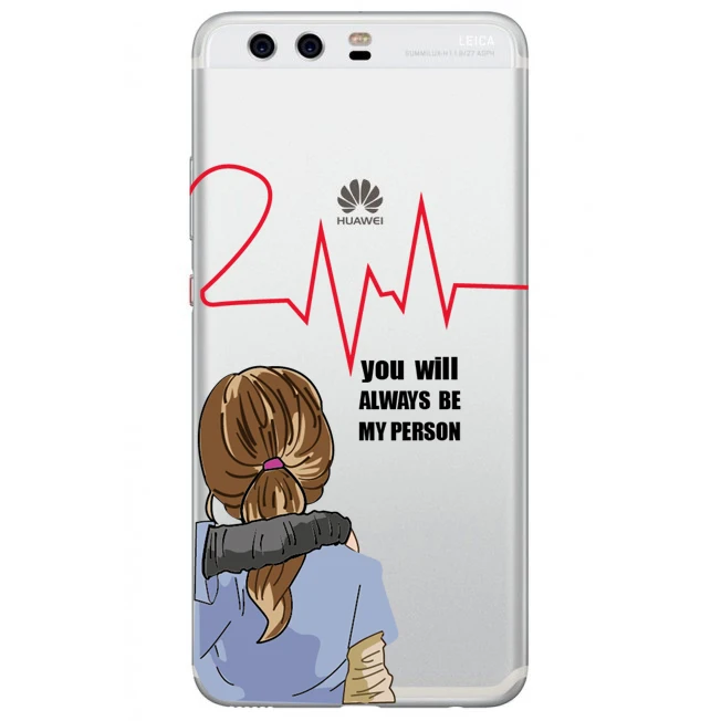 You're My Person For Fundas Greys Anatomy Мягкий ТПУ чехол для телефона Huawei P8 P9 P10 P20 Mate10 20Pro Lite|Сумки