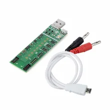 Battery Fast Charging Activation 2 IN 1 Tool DC Power Cable For IPhone 7 7Plus 6 6s 5 5s For Samsung Xiaomi Huawei Repair Tools