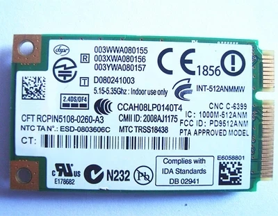 SSEA Новинка для Intel WiFi Link 5100 512AN 802,11 AGN WLAN Беспроводная карта для hp 480985-001 протестированная хорошо