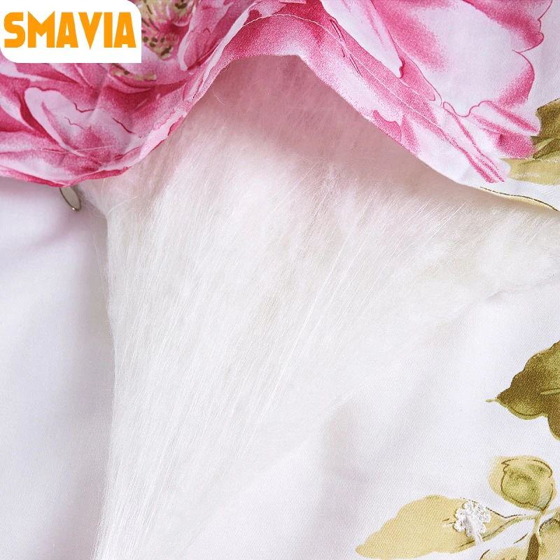 SMAVIA New 100 Chinese Silk Quilt Handwork Positioning Mulberry Silk