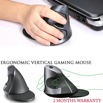

M618 mouse vertical wired/wireless rechargeable Ergonomic 5 Button1600dpi Optical Upright Silent Mice For PC Laptop