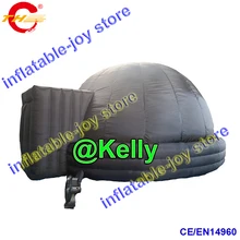 Воздуха 5 м/6 м/7 м диаметр надувная палатка-планетарий, изготовление на заказ проекционный планетарный надувной купол палатка для продажи