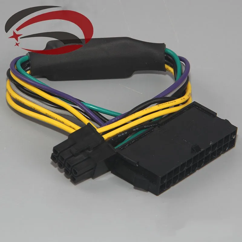 10ps ATX 24Pin Женский Для DELL Optiplex 3020 7020 9020 T1700 Серверная материнская плата 8Pin Мужской