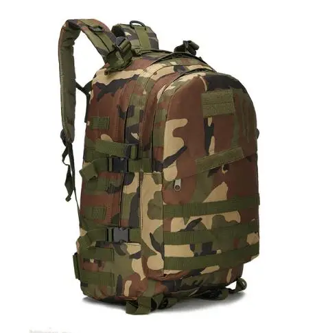 45L большой емкости, тактический рюкзак, армейский Военный Штурмовой Рюкзак, походный рюкзак для походов, охоты, кемпинга, камуфляжная сумка - Цвет: 12