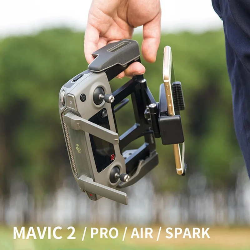 dji Remote control holder Mobiletablet Bracket Metal Base Tray for dji mavic pro & air & mavic 2 pro zoom & spark drone Transmitter 21 (3)
