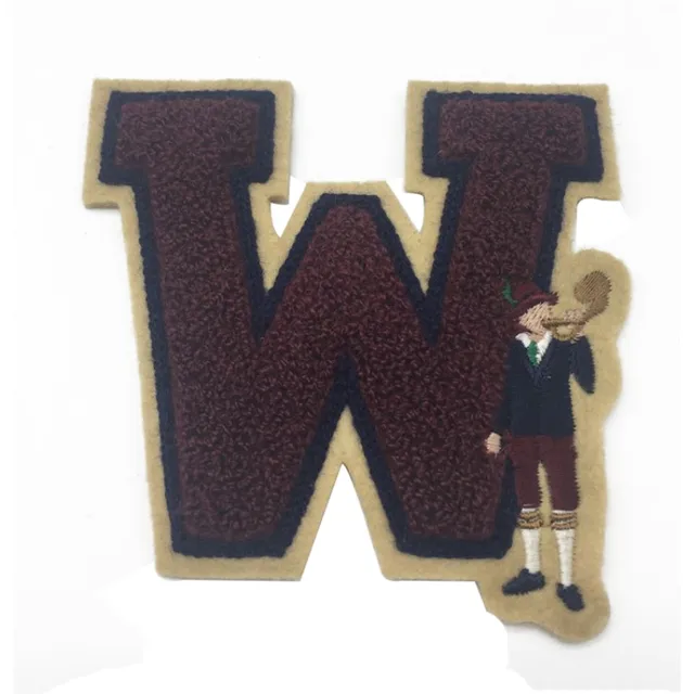 Wholesale Customized Personalized Embroidery Heat Press Letter Patches