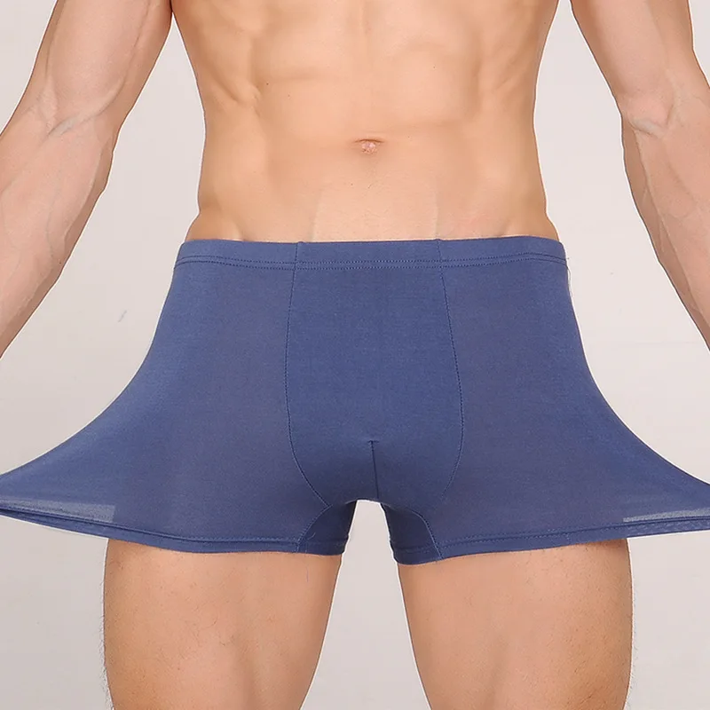 Plus size Panties Men Male Underwear Men's Boxer Super Comfort Solid