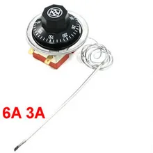 50-300C градусов Регулируемый циферблат регулятор температуры переключатель 250VDC 16A 3A 2 шт