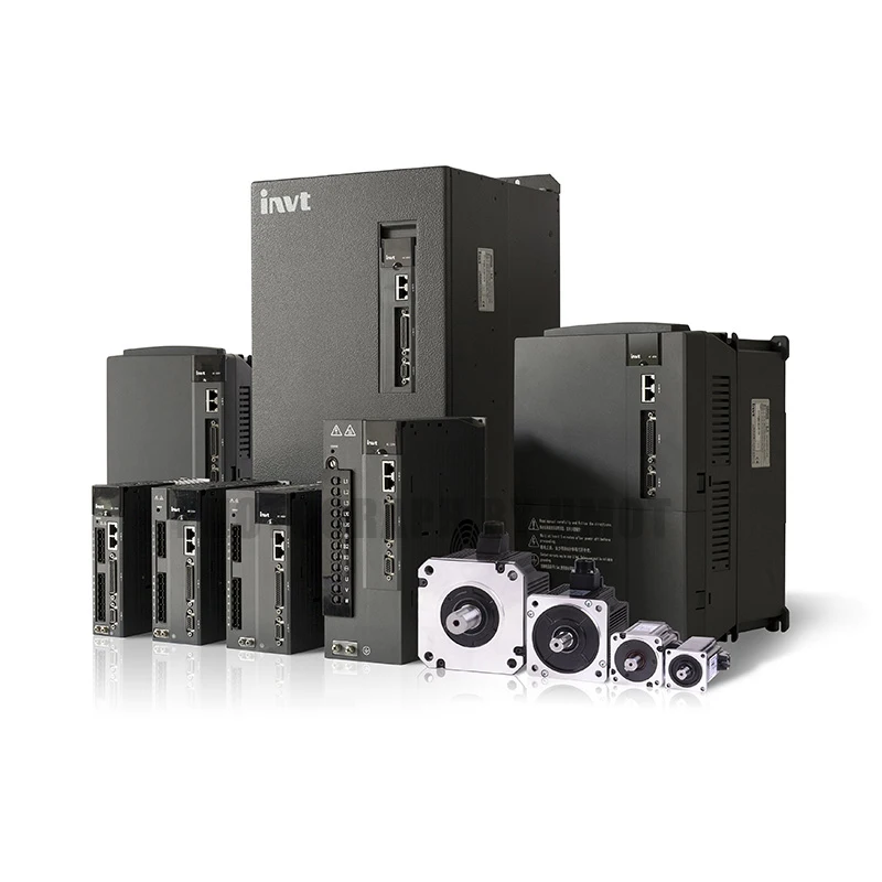 2kw AC Серводвигатель 380В с импульсным EtherCAT CANopen драйвер 3hp промышленные сервомоторы