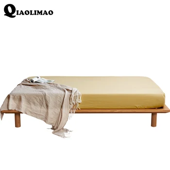 

Solid Color Fitted Sheet Polyester Sheets With Elastic Band Factory Hot Sale Bed Linens Mattress Cover Size 180x200cm,180x220 cm
