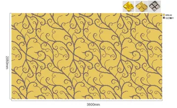 

Gold Brown Puzzle Art Glass Mosaic Tile for Wall Tile