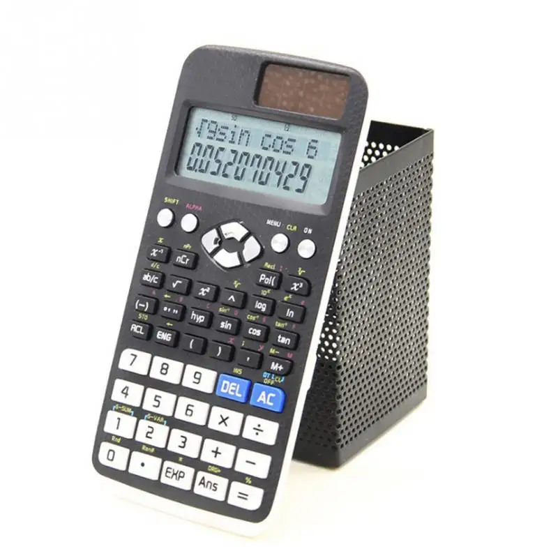 FX-991EX الأسود وظيفة الحاسبة العلمية ثابتة حسابية قطرة الشحن #0611