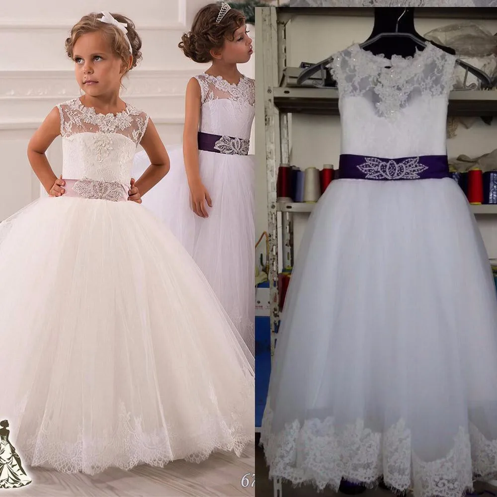 Robe De Princesse Petite Fille Mariage