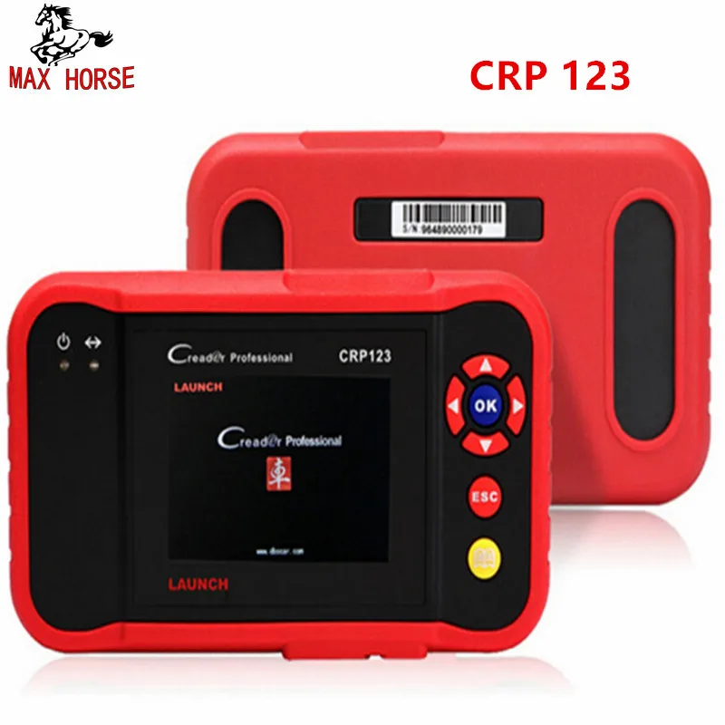 

Launch X431 CRP123 obd2 code reader Scanner test Engine/ABS/SRS/AT X-431 CRP 123 Auto Diagnostic Tool free update creader vii+