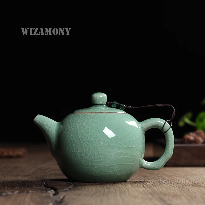 240 мл Горячая Распродажа глазурь с трещинами Brother печь Longquan Celadon Zisha керамика Arts