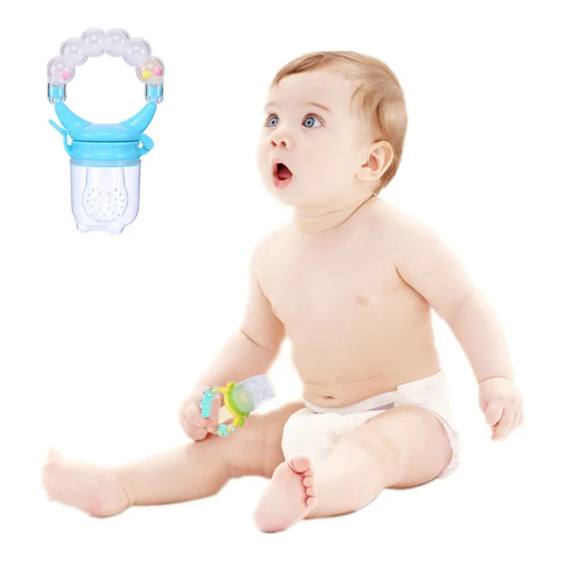 Baby Nimbler Pacifier clip For Fruit Infant Food Nibbler Holder Nipples Silicone Soother Nipple Feeding Teat Pacifier Bottles
