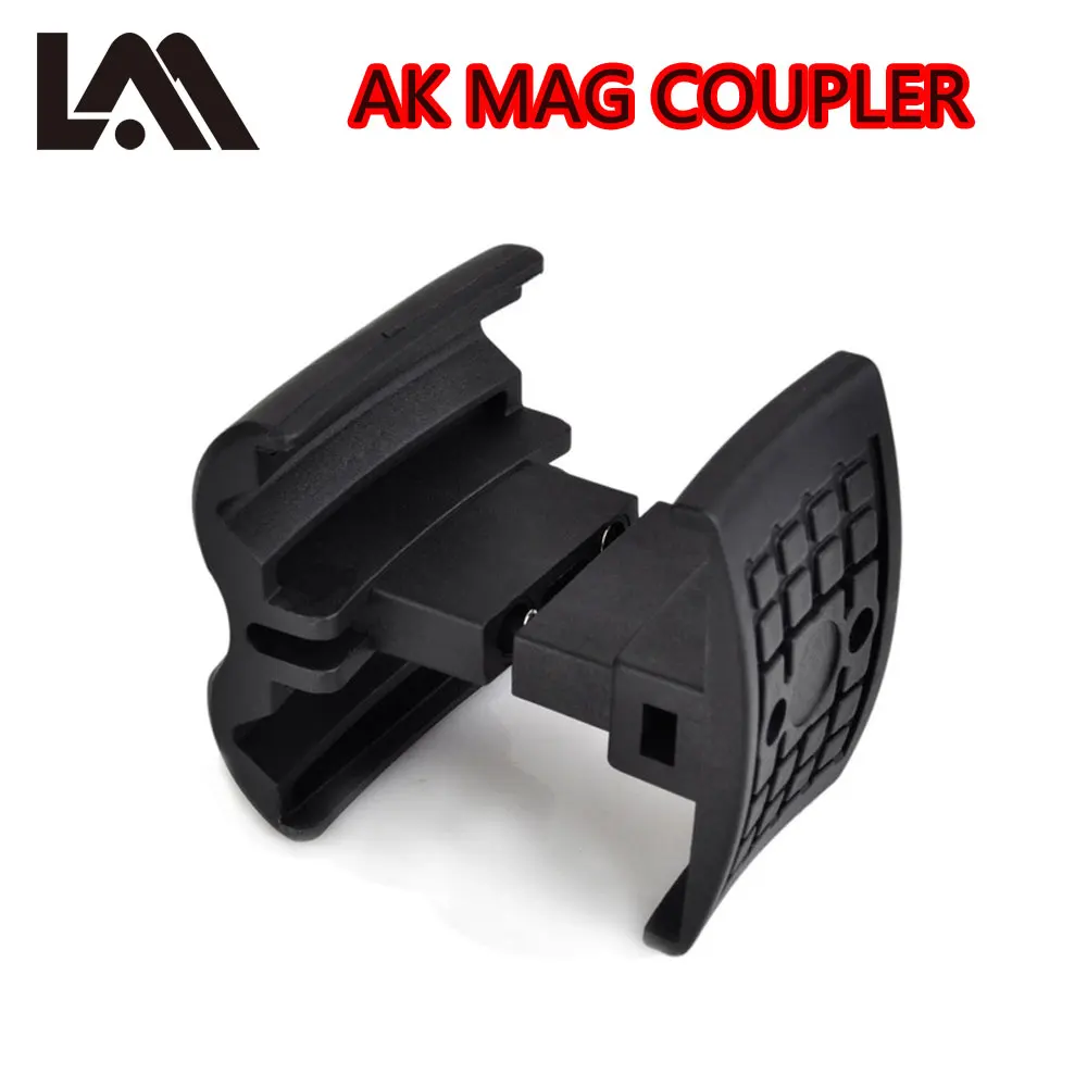 

Lambul AK MAG Coupler Mag Clip For Fast Reloading For AK47 AK74 Series Airsoft Free Shipping (Two color)