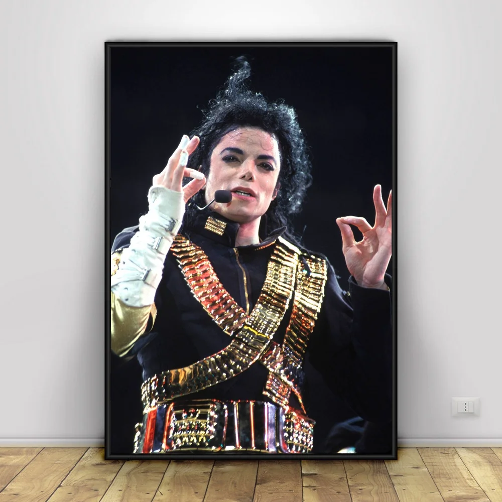 Майкл Джексон Арт Шелковый плакат домашний декор 12x18 24x36inch|Рисование и