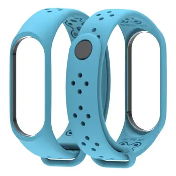 

Sports Soft TPE Silicone Replacement Wristband Wrist Strap For Xiao Mi Band 4 with Screen Protector Non-slip watch Strap Q70