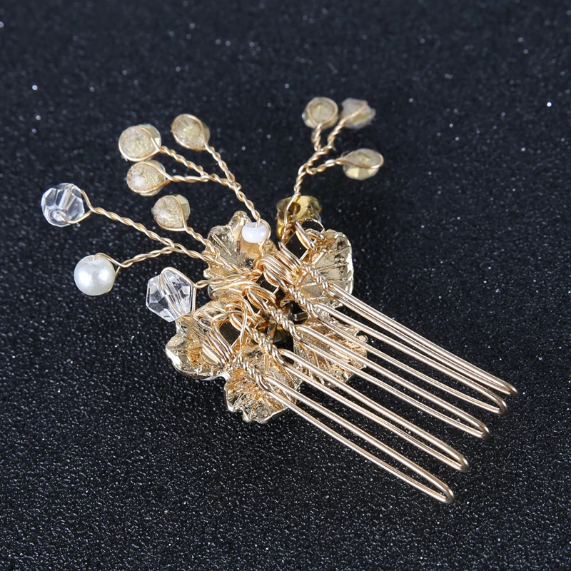 Gold Silver Hair Comb (2)