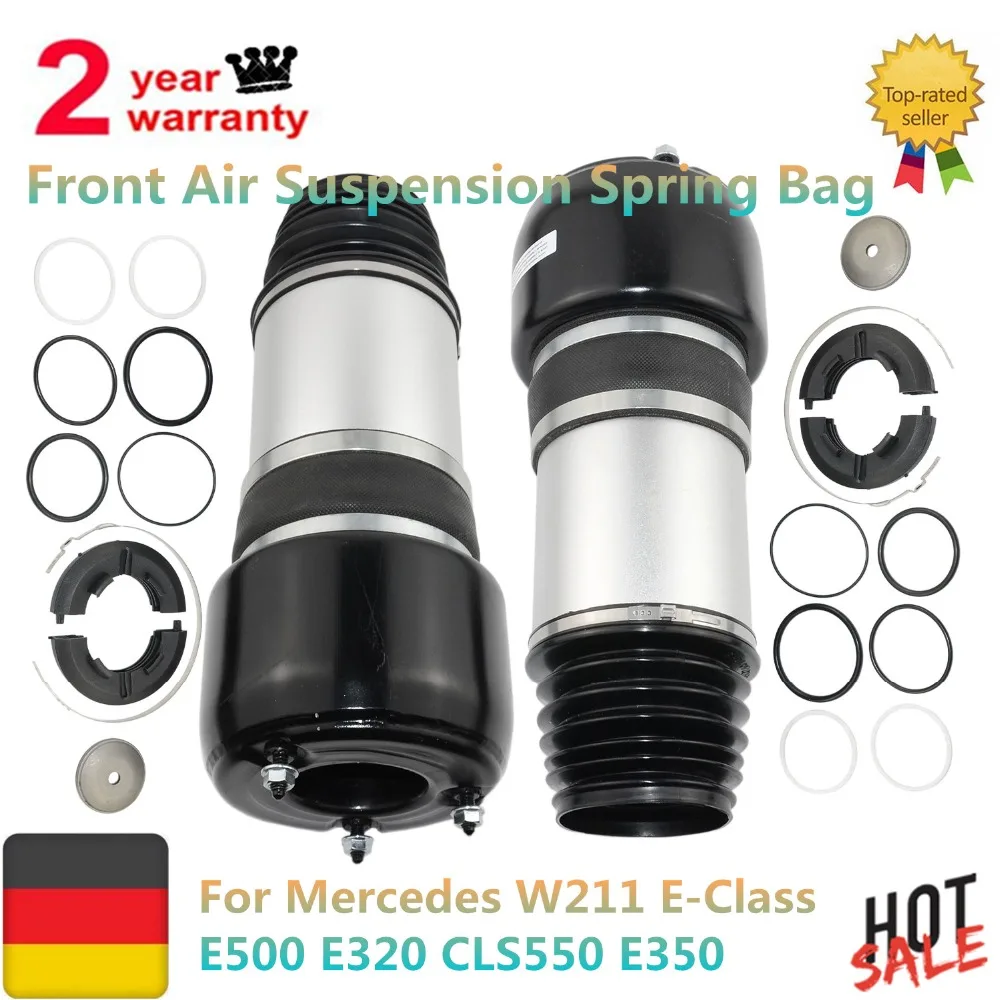 AP03 2 PCS Front Air Spring Bag Repair Kit For Mercedes W211 C219 E Class E500 E320 CLS550 E350