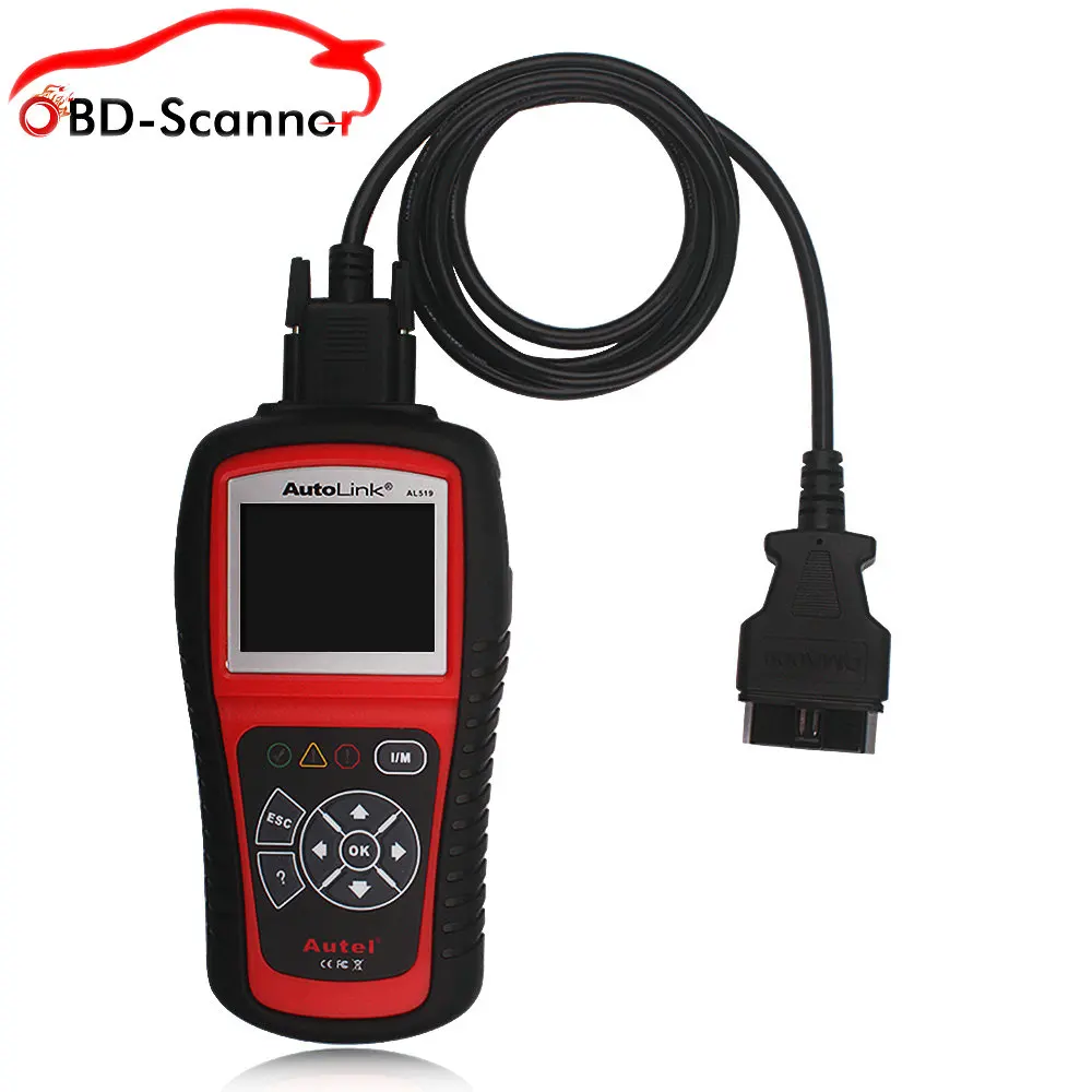 

scaner para autos Original Autel AutoLink AL519 OBD-II And CAN Code Reader Tool Diagnostic Tools scanner automotriz autel