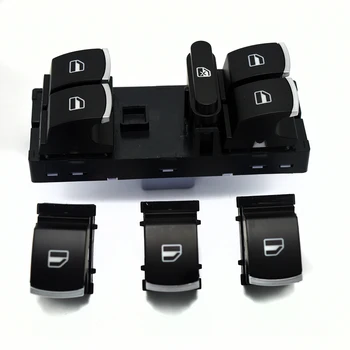 

1 Day issue !New chrome master Window Switch for volkswagen VW jetta 5 6 golf&GTI 5 6 touran tiguan caddy passat b6 cc 4PCS/set