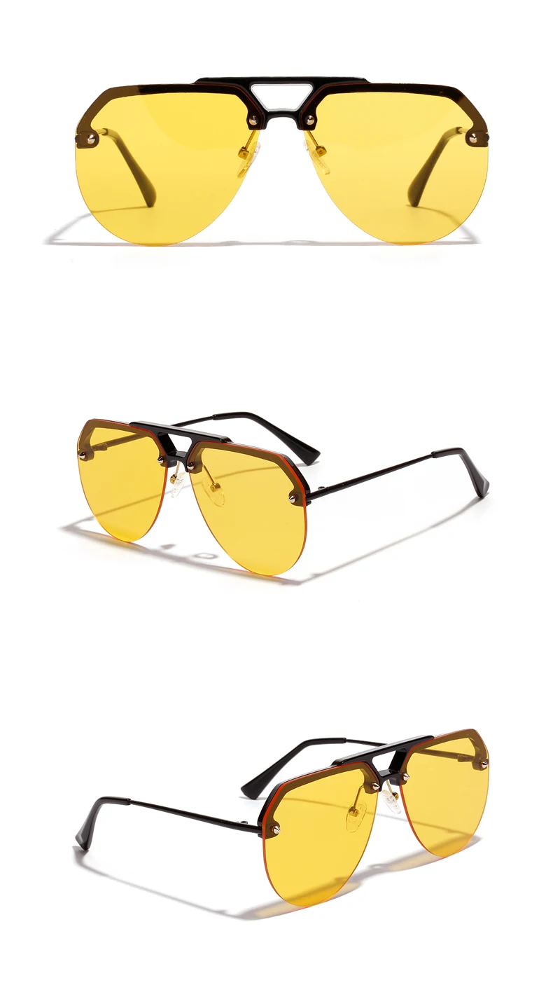 semi-rimless sunglasses 2086 detail (6)