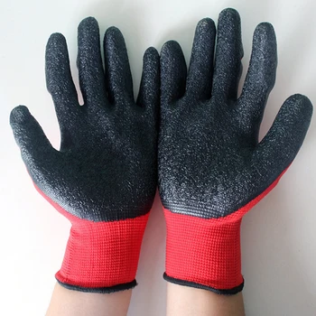 

Anti Static Non-slip Anti Vibration Wear Resistant Mechanical Welding Construction Safety Protective Work Latex Gloves Sales