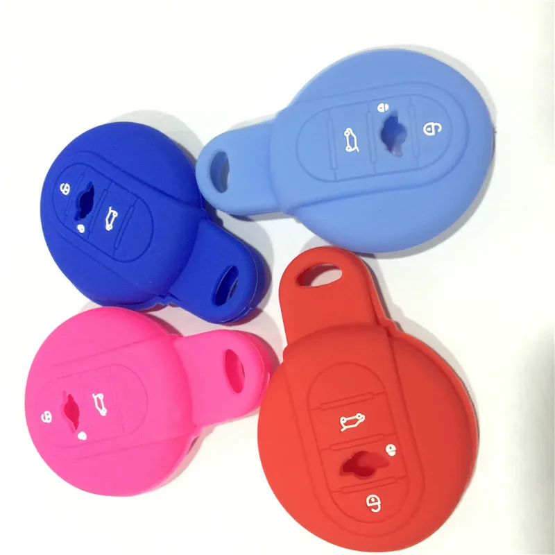 Silicone car Key cover Cases Cover Bag Fit for BMW MINI Cooper 2014 2015 f55 f56 key | Автомобили и мотоциклы