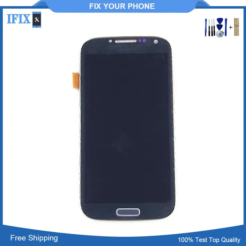 

Compatible For Samsung Galaxy S4 GT-I9505 I9500 i337 LCD touch screen Digitizer with frame Free Shipping With Tools