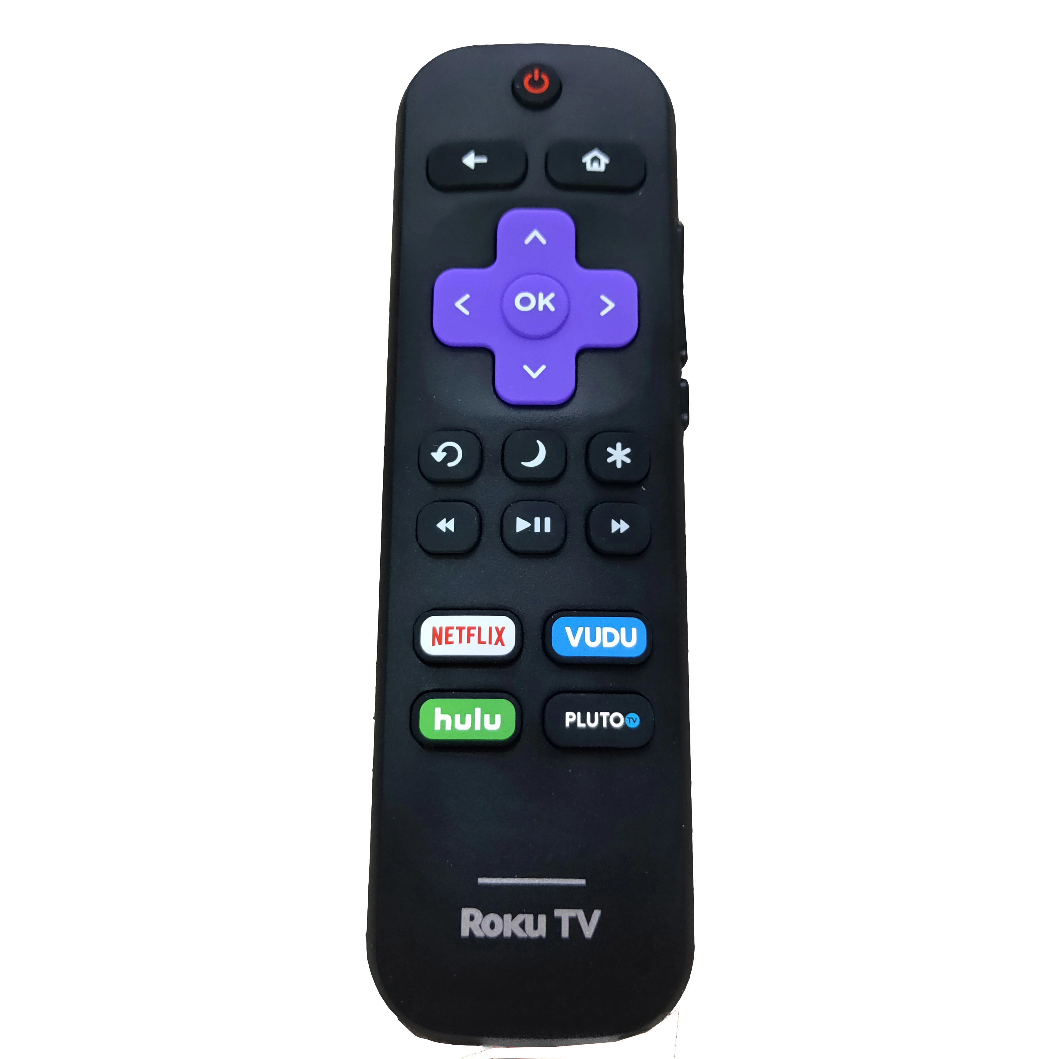 

New 101018E0016 WITH NETFLIX HULU VUDU PLUTO for Philips Roku TV Remote Control 43PFL4962 43PFL4962/F7 50PFL4962 50PFL4662 50PFL