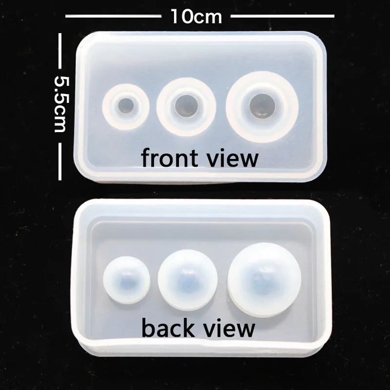 Прозрачные силиконовые формы смола декоративные ремесла DIY разных размеров Вселенной шар shpe Тип эпоксидной смолы формы для ювелирных