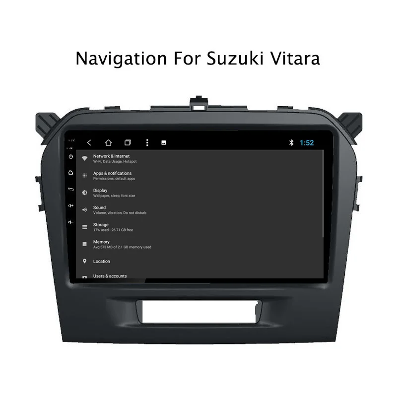 Cheap NAVITOPIA 9inch 2G RAM 32G ROM Android 8.1 Car DVD Multimedia GPS Navigation for Suzuki Vitara 2015 2016 6