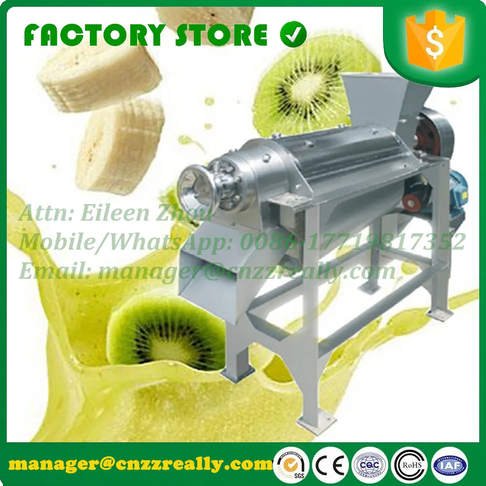 Spiral fruit juicer screw extractor, pepper ginger juice extractor