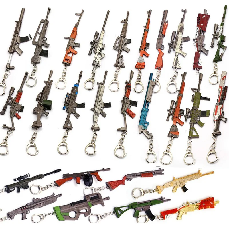 2019 игра PLAYERUNKNOWN'S BATTLEGROUNDS Косплей Костюм брелок akm 98k в виде оружия PUBG Pan шлем для