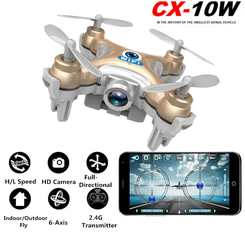 Original Cheerson WiFi font b RC b font Drones With Camera FPV Smart Phone Remote Control