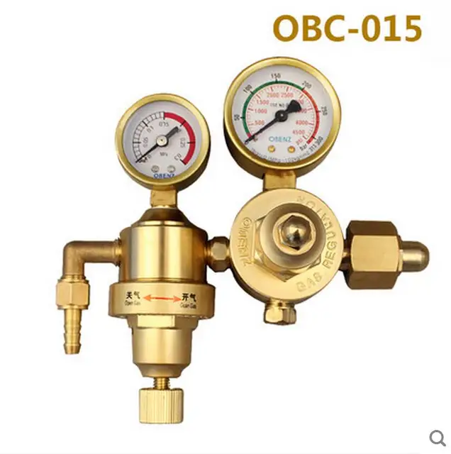 Welding Gas Meter Argon Pressure Flow Regulator TIG Weld Gauge Gas