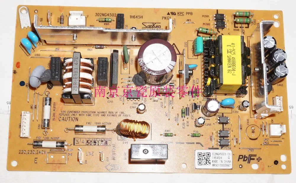 

New Original Kyocera 302NG94240 UNIT POWER SOURCE 230 for: TASKalfa 1800 2200 1801 2201 2010 2011 2210 2211