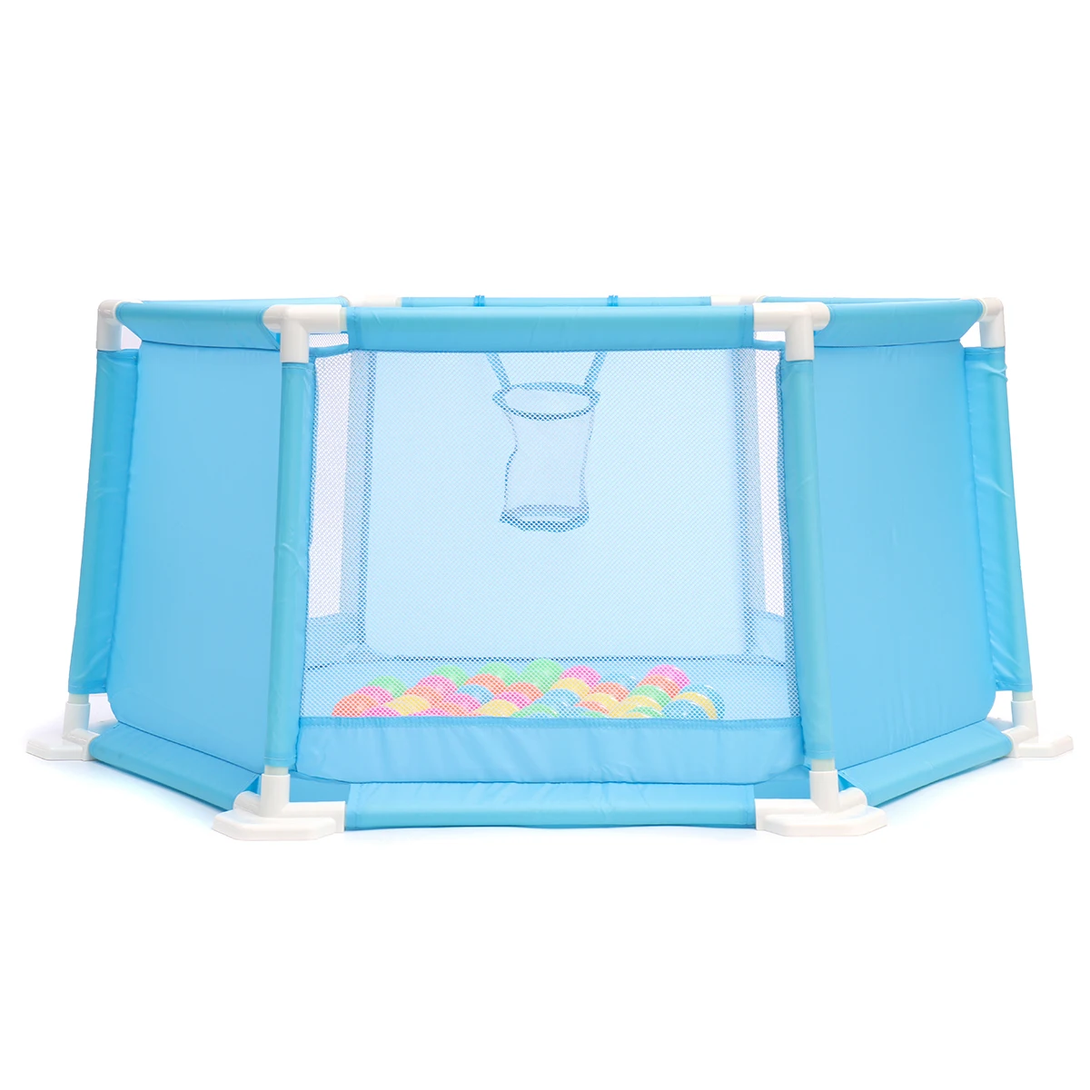 110CM Baby Playpen Portable Plastic Kids Safety Play Center Yard Home Indoor Outdoor Pen Fence For Child Play Tent Ball Pool