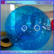 Air inflatable human bubble ball inflatable zorb ball for bowling zorb ball