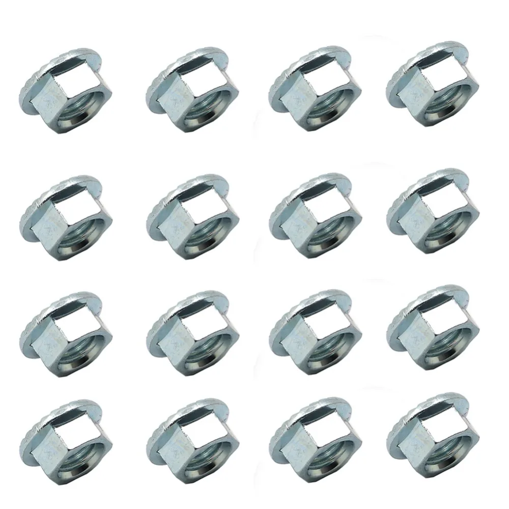 

16pcs/set New For Yamaha Blaster Banshee Raptor Warrior YFZ450 Locking Lug Nuts fit TRX250X TRX250EX TRX300EX TRX400EX TRX450R