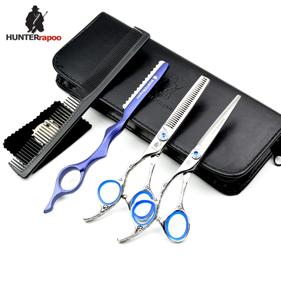 

30% off 6'' japan Stainless steel hair scissors HT9120 Left Handed hairdressing trimmer barber thinning shears for haircut