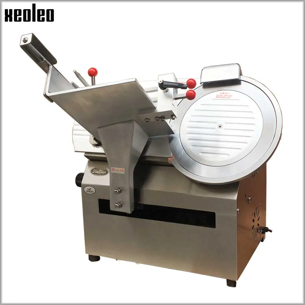 Xeoleo Commercial 14inch Electric Automatic Meat Slicer High Speed Meat