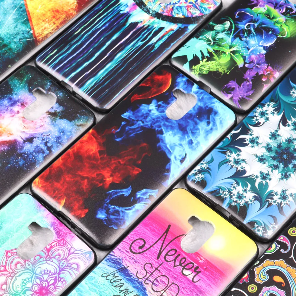 

Yisisource 16 Cool Case Oukitel U15 Pro Lovely Soft Silicone TPU Colorful Painting Back Shell for Oukitel U15 Pro Cover Coque