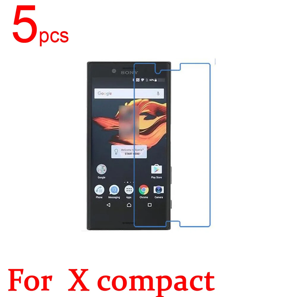 5 шт. Ультрапрозрачная матовая Nano Защитная пленка для экрана Sony Xperia X Compact F5321 F5122
