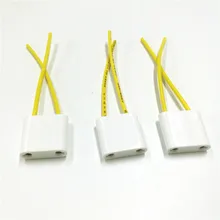 Светильник для стерилизации с двумя отверстиями G5 T8, держатель люминесцентной лампы T5 G13, огнестойкость, термоустойчивость, светодиодный светильник с проволокой