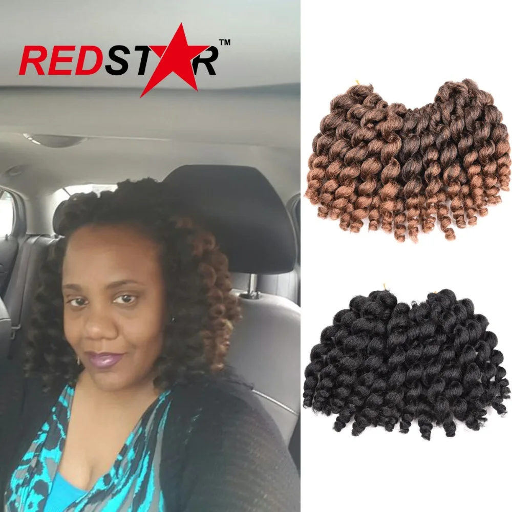 Hot Sell wand curl 68 Crochet Braids HairSynthetic Crochet Braids...